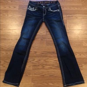 Rock Revival Dark Wash Jeans